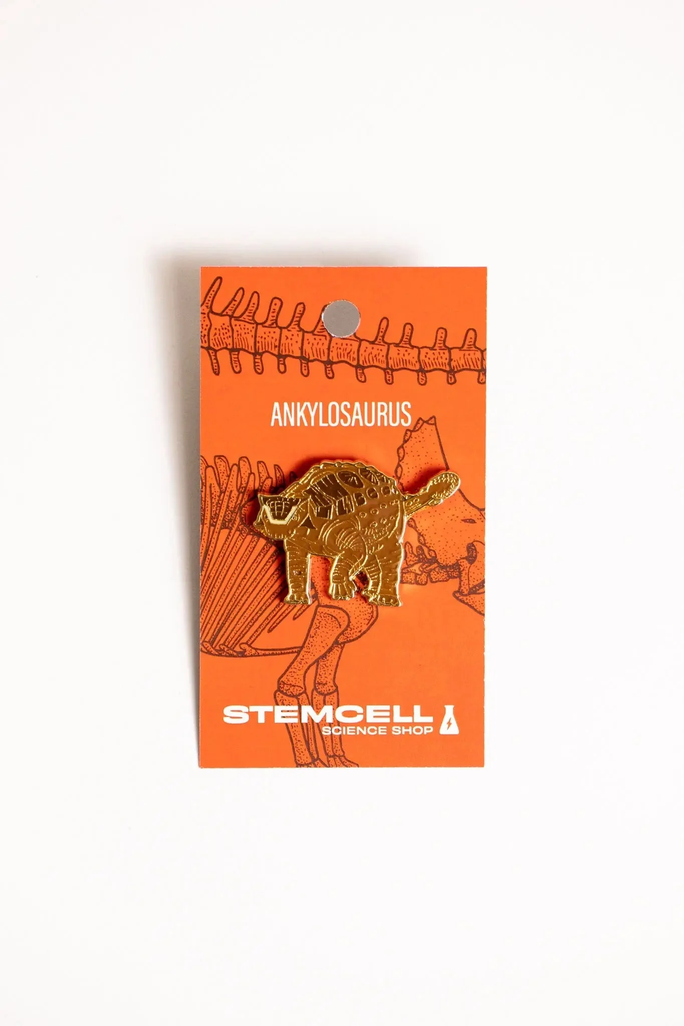 Ankylosaurus Enamel Pin (Ankylosaurus magniventris) - Image 2