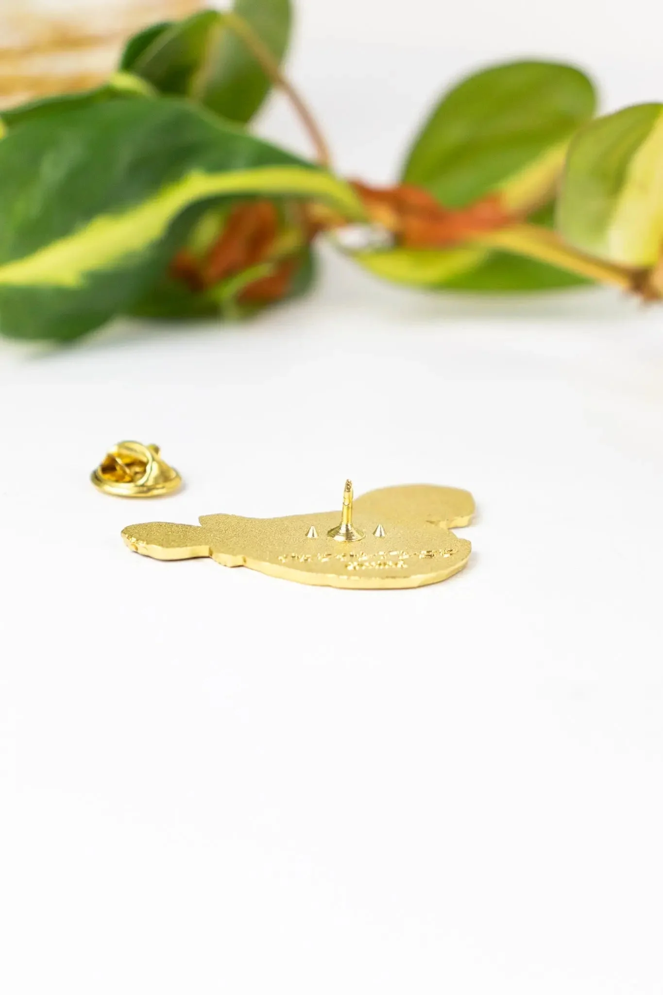 Atlantic Footballfish Enamel Pin (Himantolophus groenlandicus) - Image 3