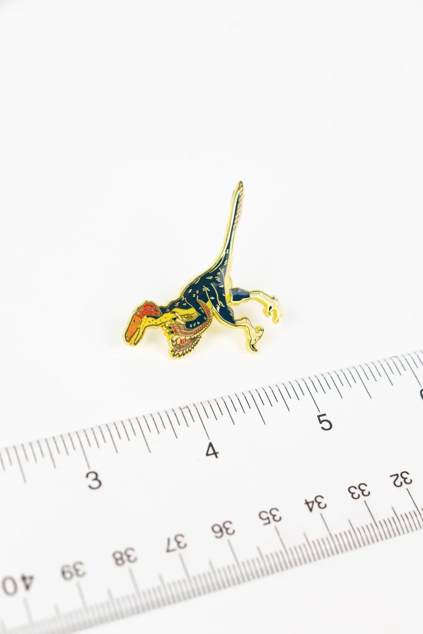 Deinonychus Enamel Pin (Deinonychus antirrhopus) - Image 4