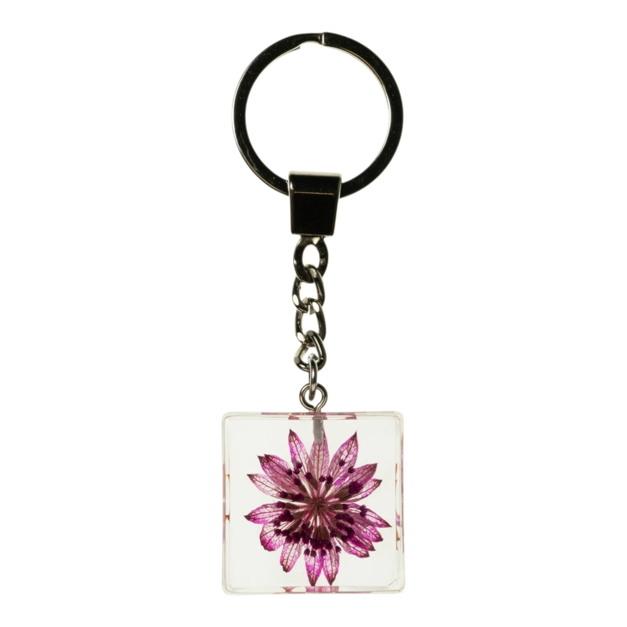 Real Flower in Acrylic Keychain - Image 3