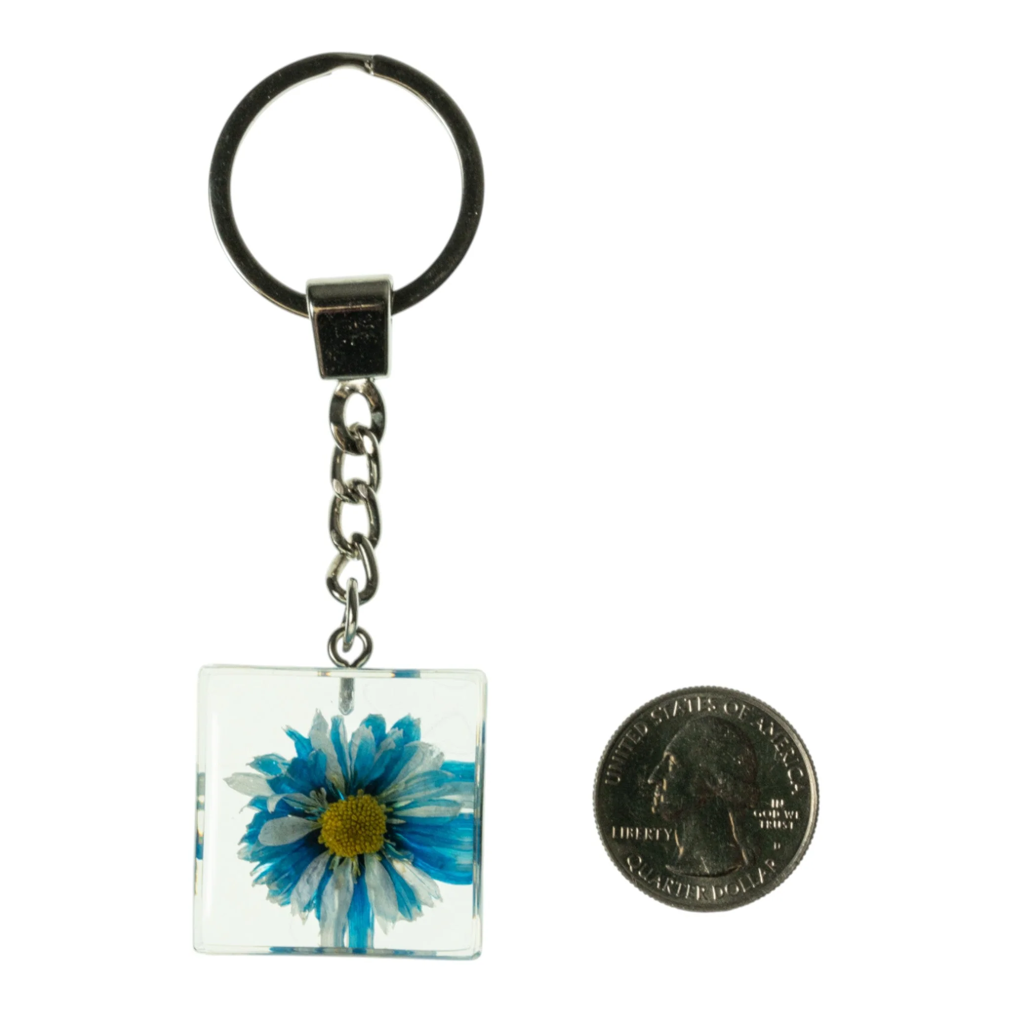 Real Flower in Acrylic Keychain - Image 6