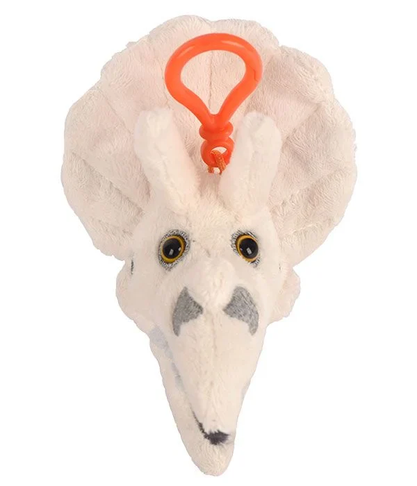 GIANTmicrobes Triceratops Skull Keychain - Image 2