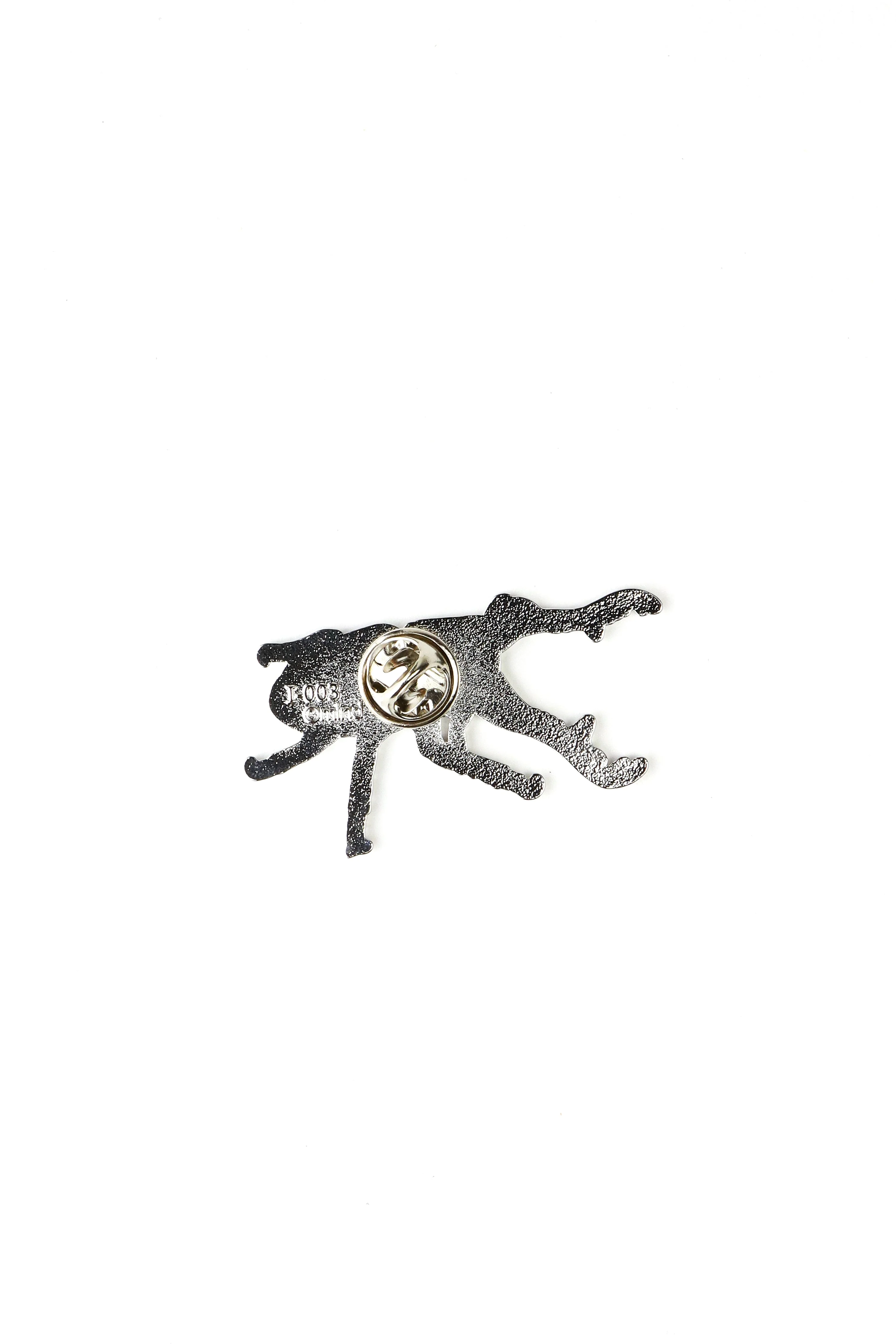 Giraffe Stag Beetle Enamel Pin (Prosopocoilus giraffa) - Image 2