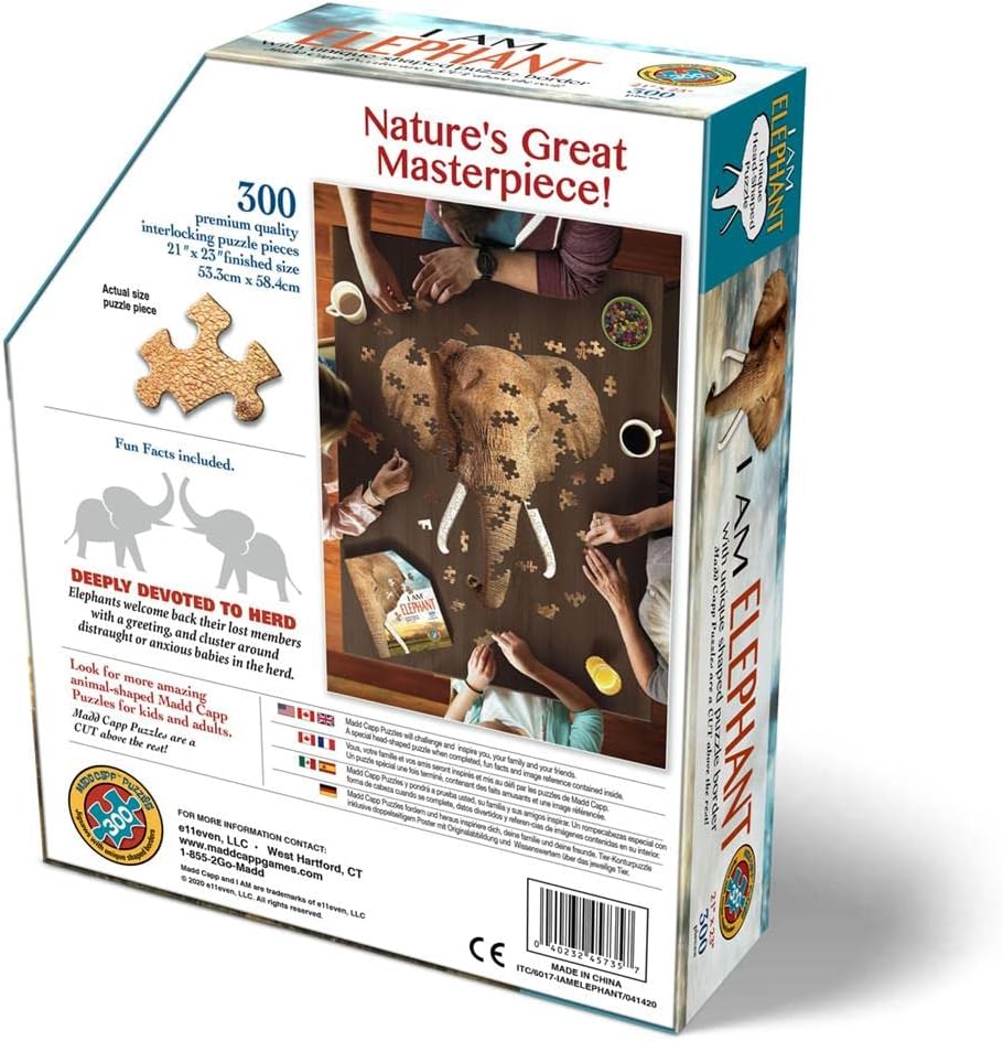 I Am Elephant 300 Piece Puzzle - Image 5