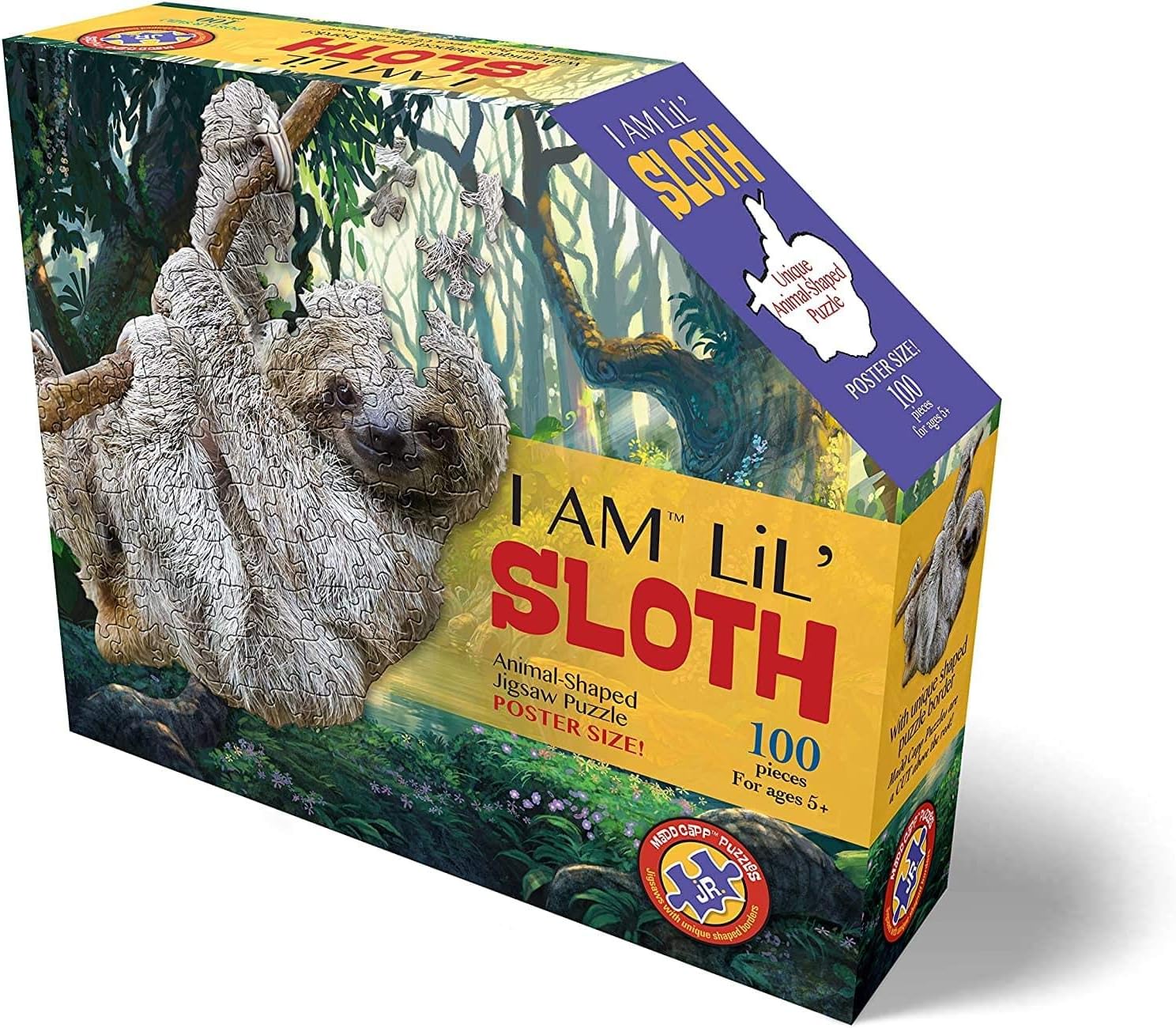 I Am Lil' Sloth 100 Piece Puzzle - Image 2