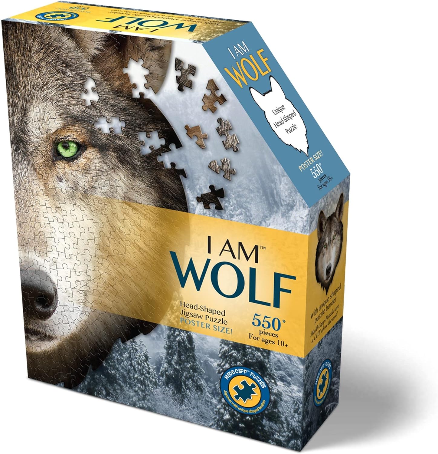 I Am Wolf 550 Piece Puzzle - Image 2
