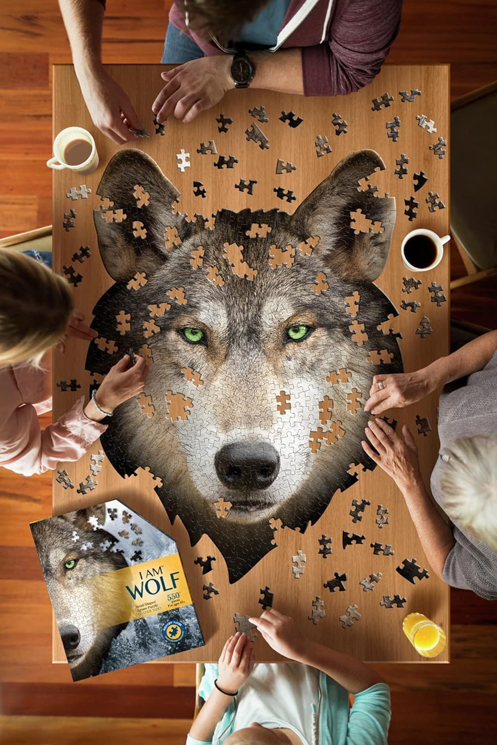 I Am Wolf 550 Piece Puzzle - Image 4