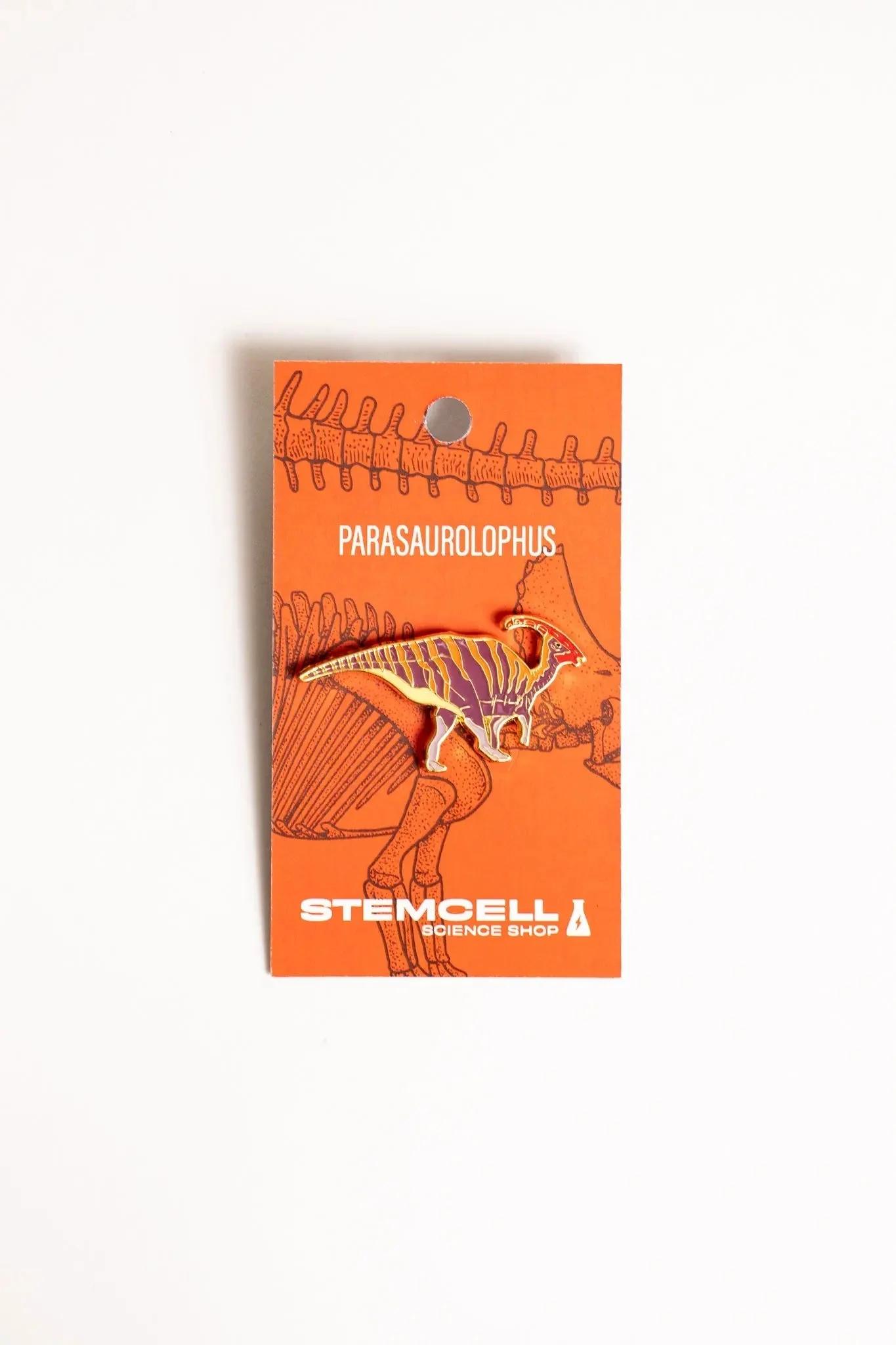 Parasaurolophus Enamel Pin (Parasaurolophus walkeri) - Image 3