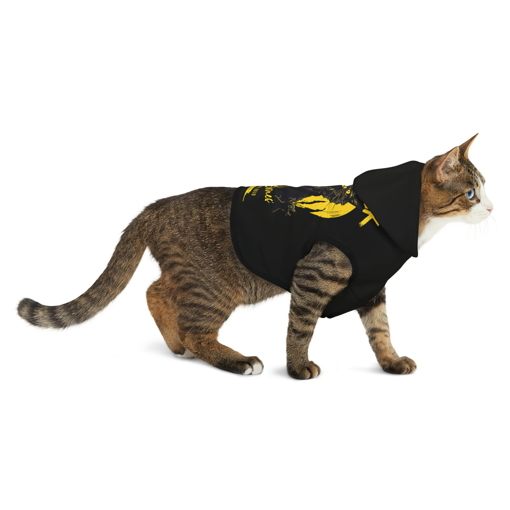 Mercy Is Fur The Weak Indiana Bones Pet Hoodie - Image 5