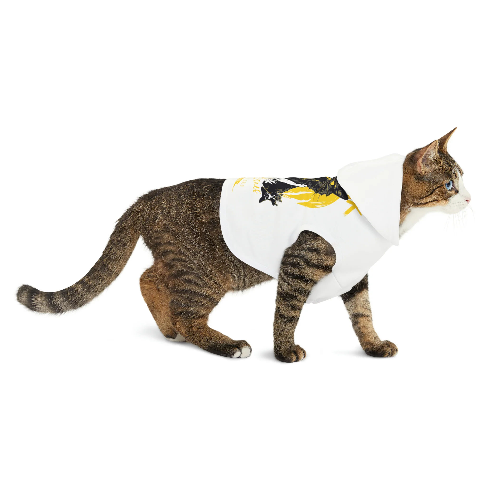 Mercy Is Fur The Weak Indiana Bones Pet Hoodie - Image 8