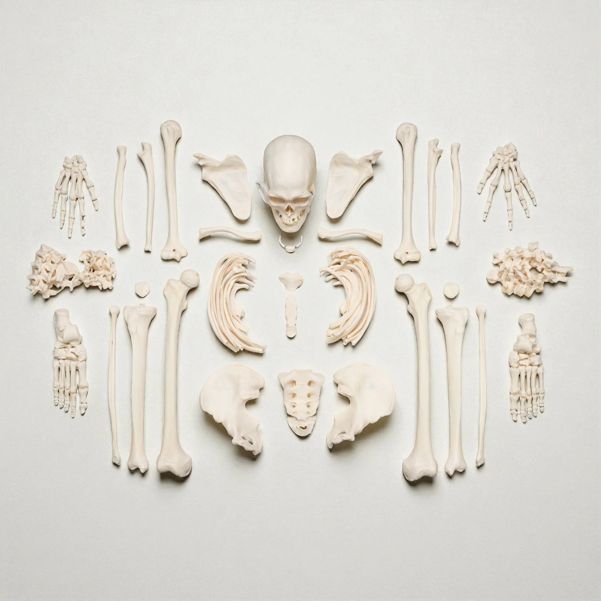 Real Research Quality Human Skeleton - Disarticulated