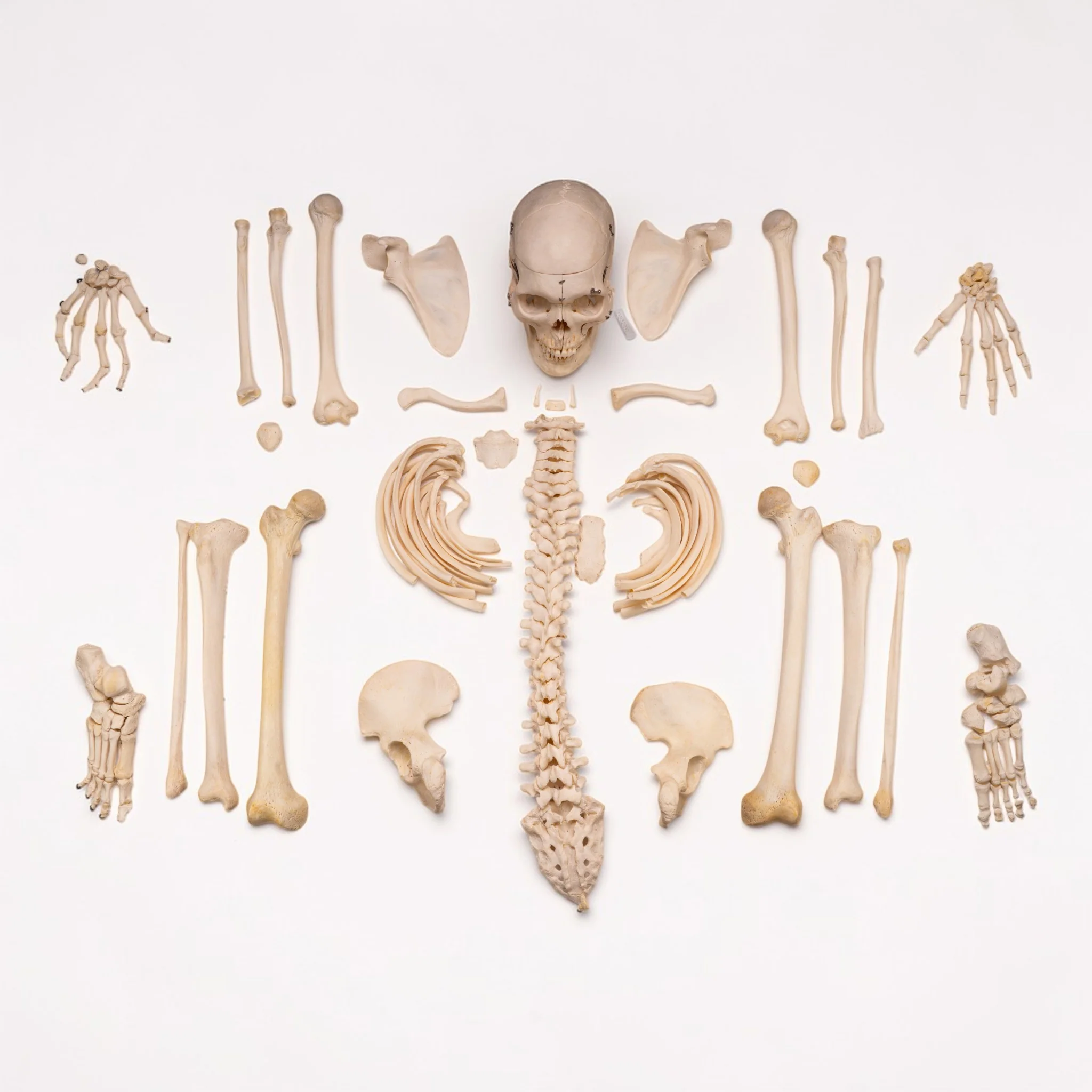 Real Human Skeleton - Disarticulated