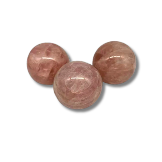 Polished Rose Quartz Sphere - Large