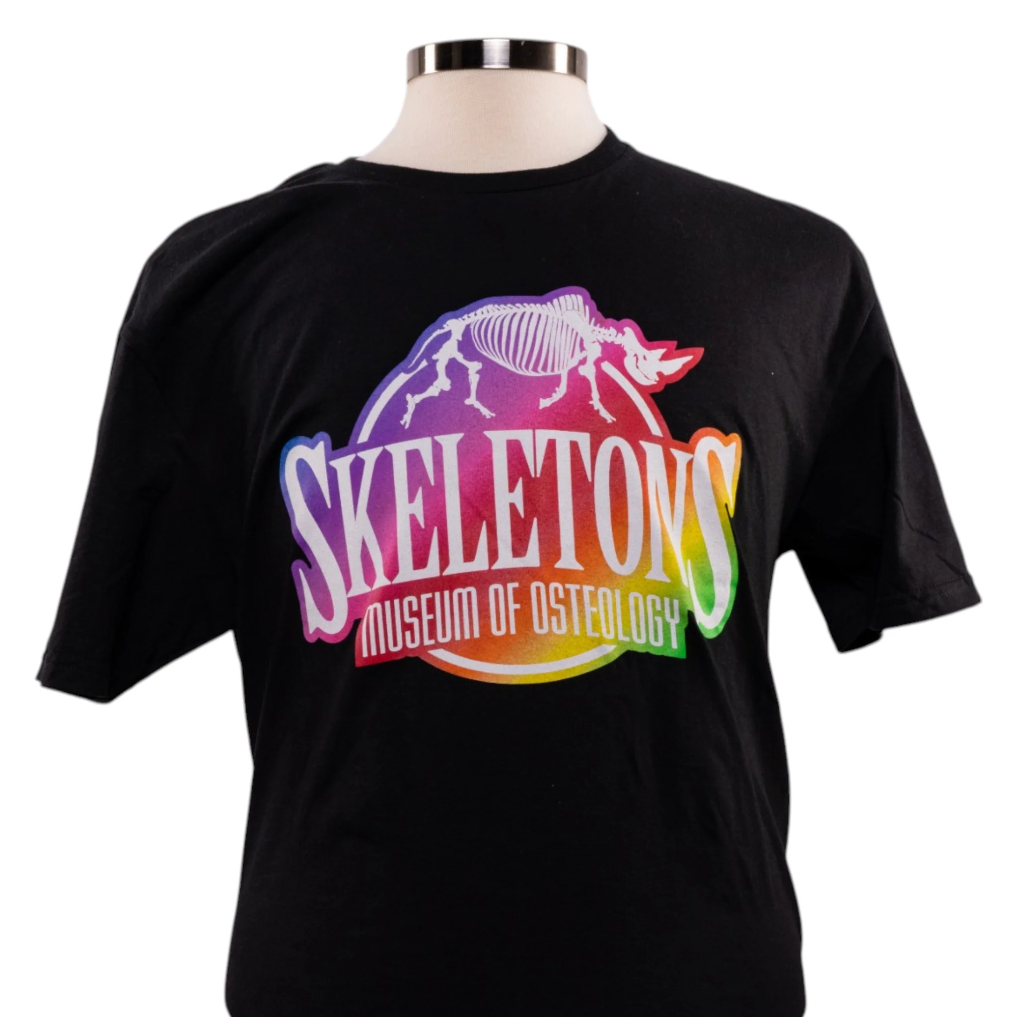 Skeletons : Museum of Osteology Tee – Rainbow Logo Edition - Youth