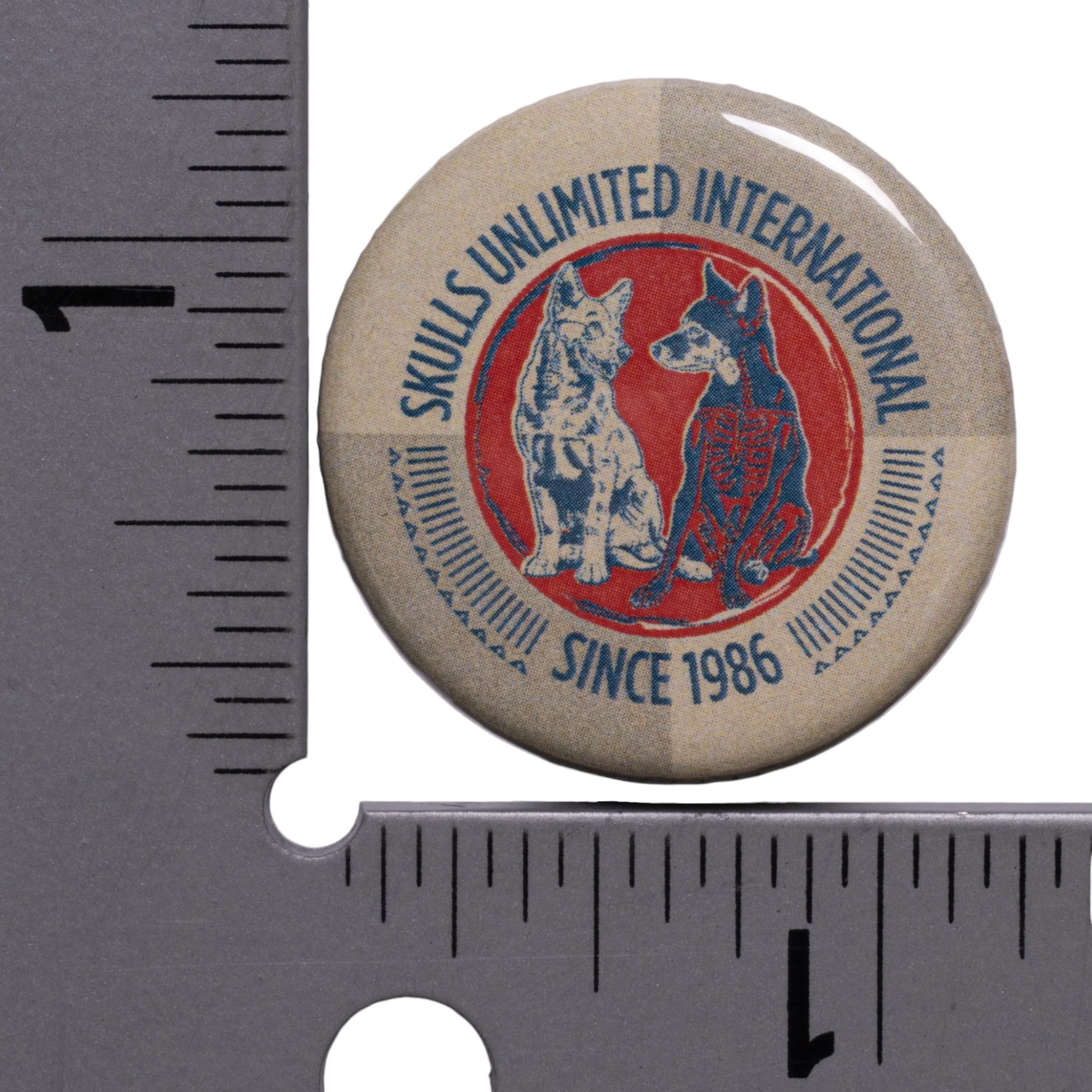 Skulls Unlimited Dog Button - Image 2