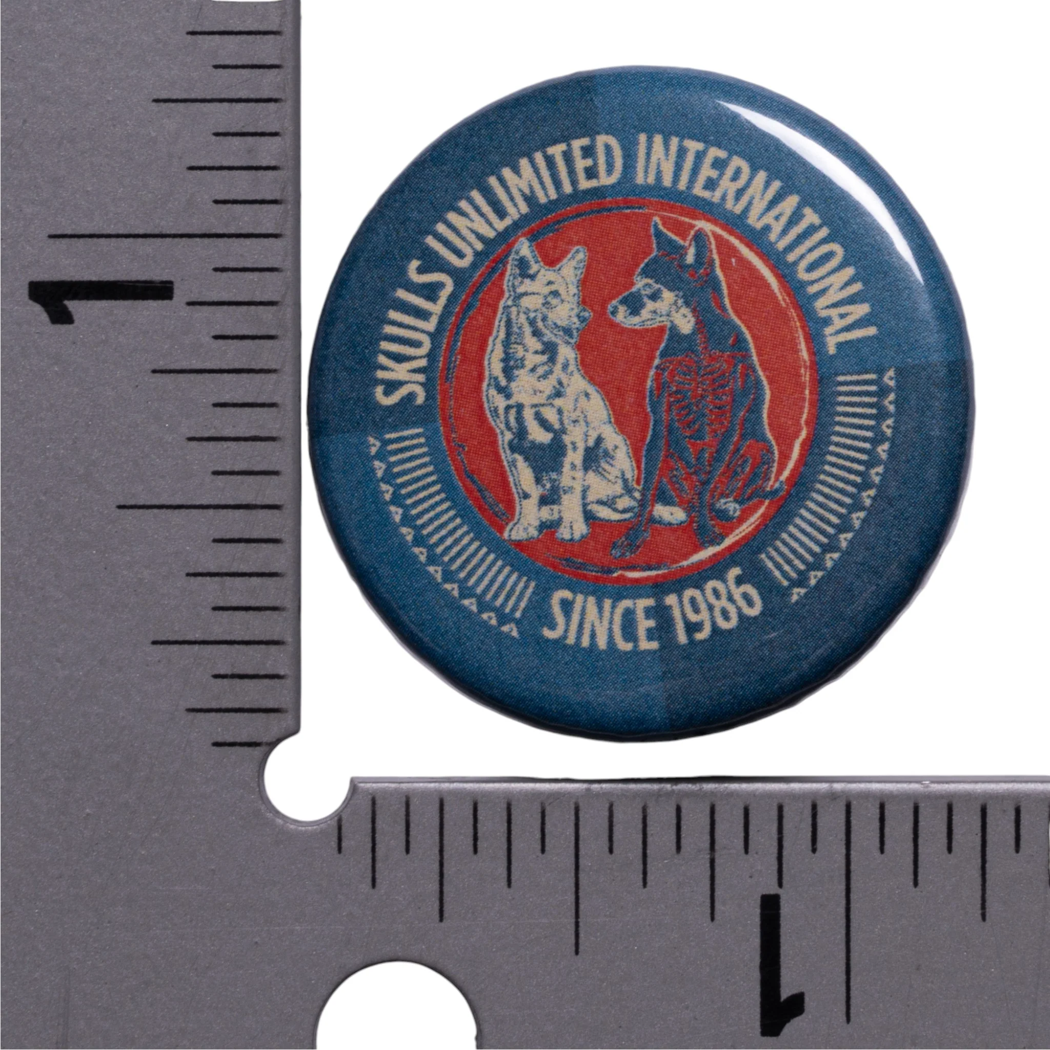 Skulls Unlimited Dog Button - Image 3